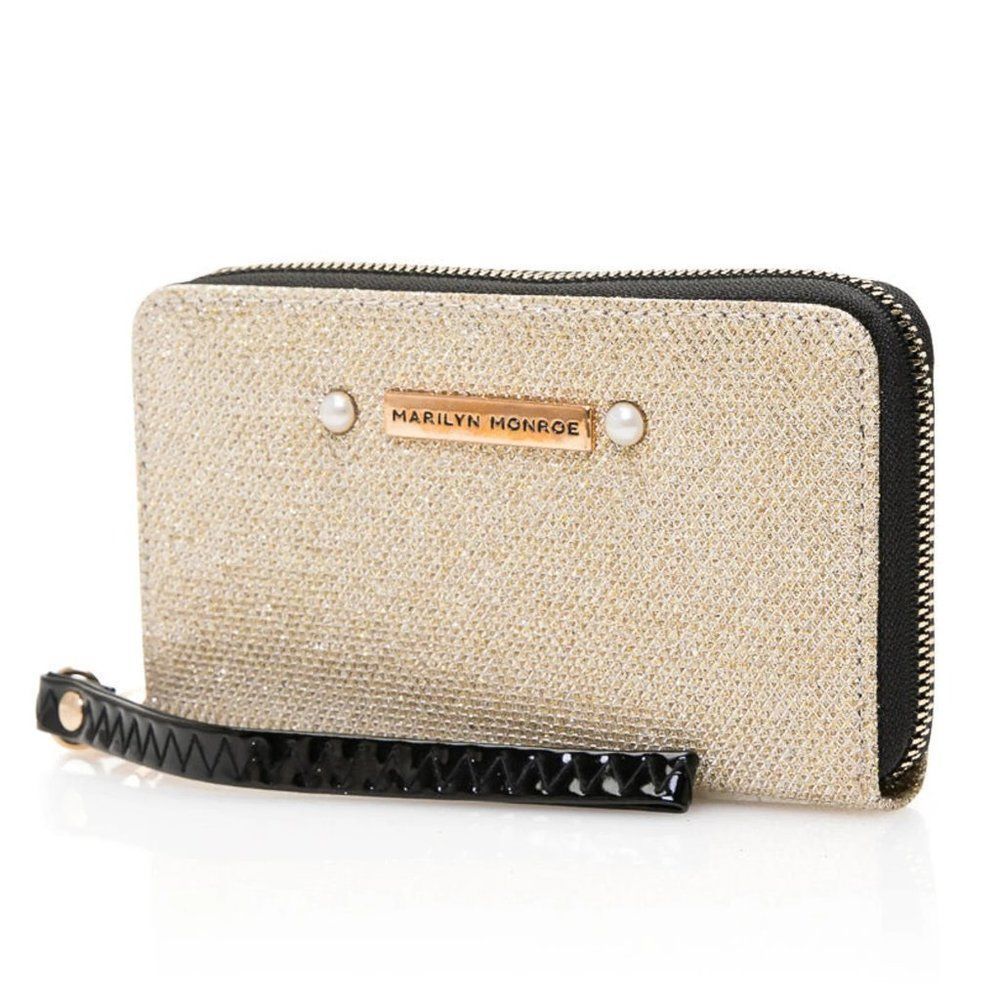 Marilyn Monroe Metal Detail Medium Size Wallet